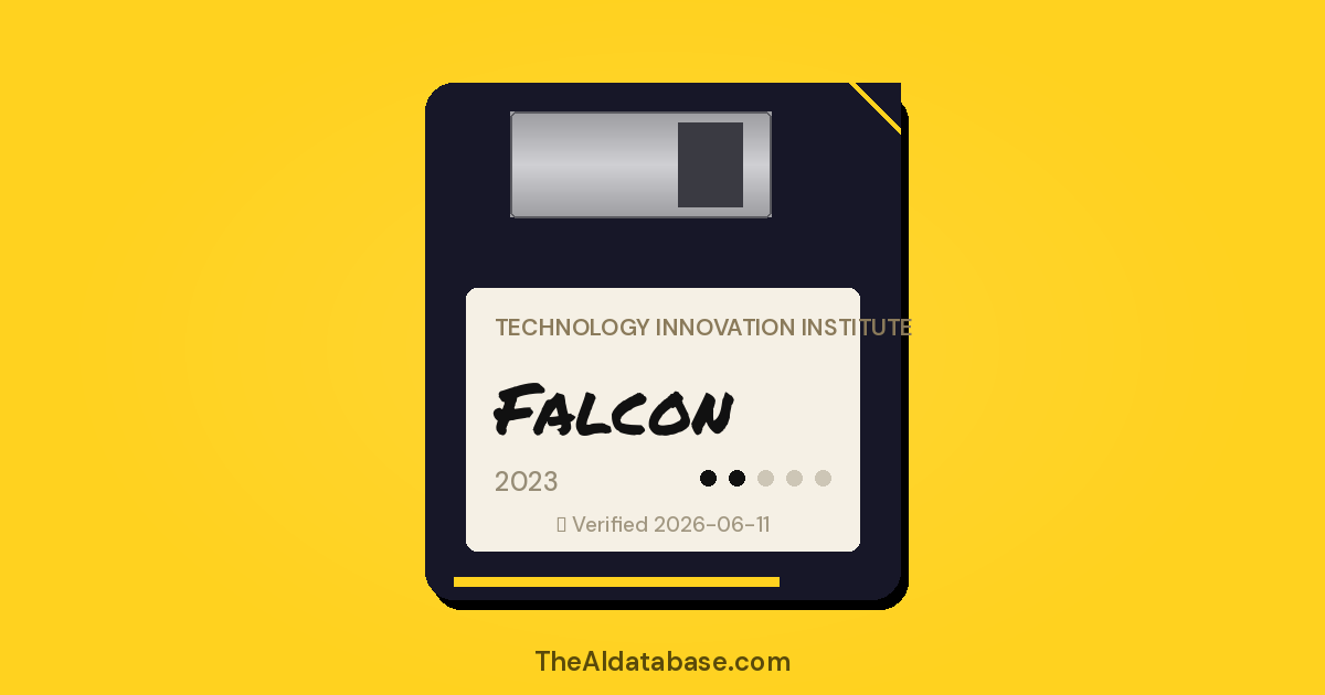 Falcon floppy-disk dossier card
