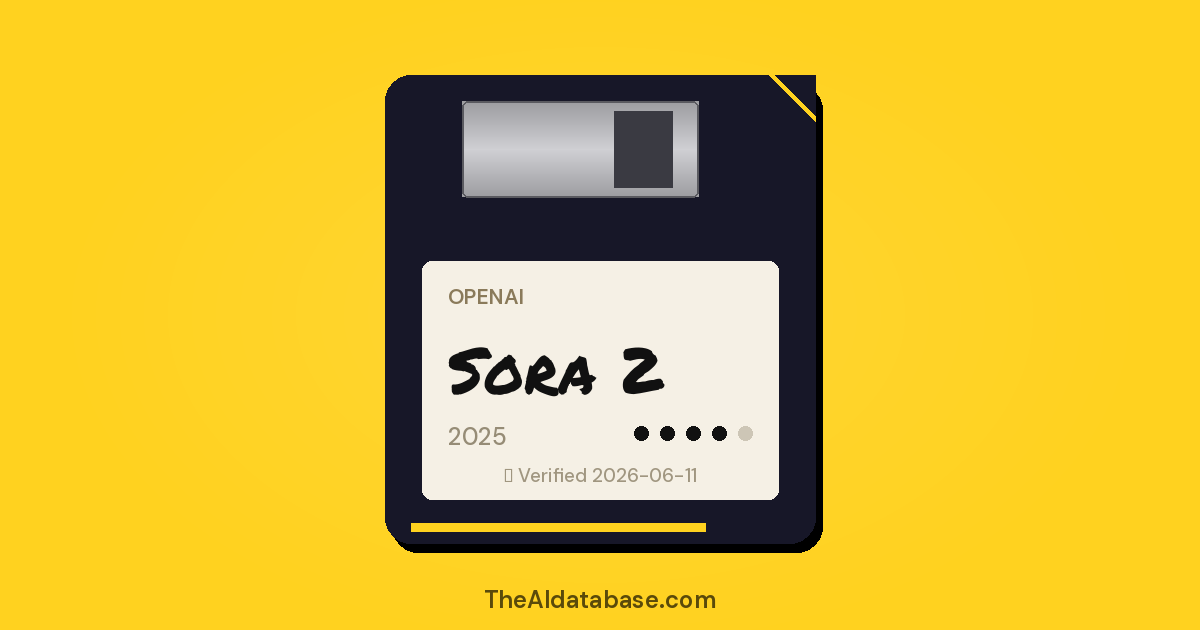 Sora 2 floppy-disk dossier card